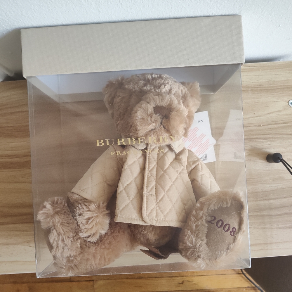 Burberry Fragrances 2008 Teddy Bear in Original Box